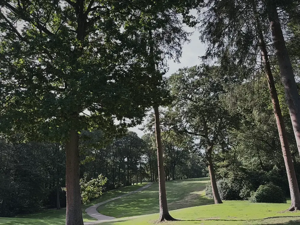 Tree-lined fairways on the Marquess course